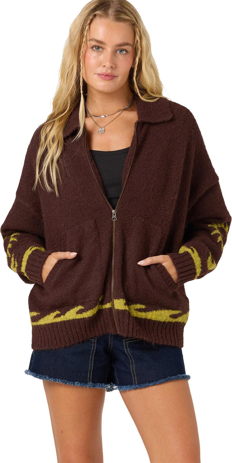 Product gallery image number 3 for product Corrine Zip Up Sweater - Women's