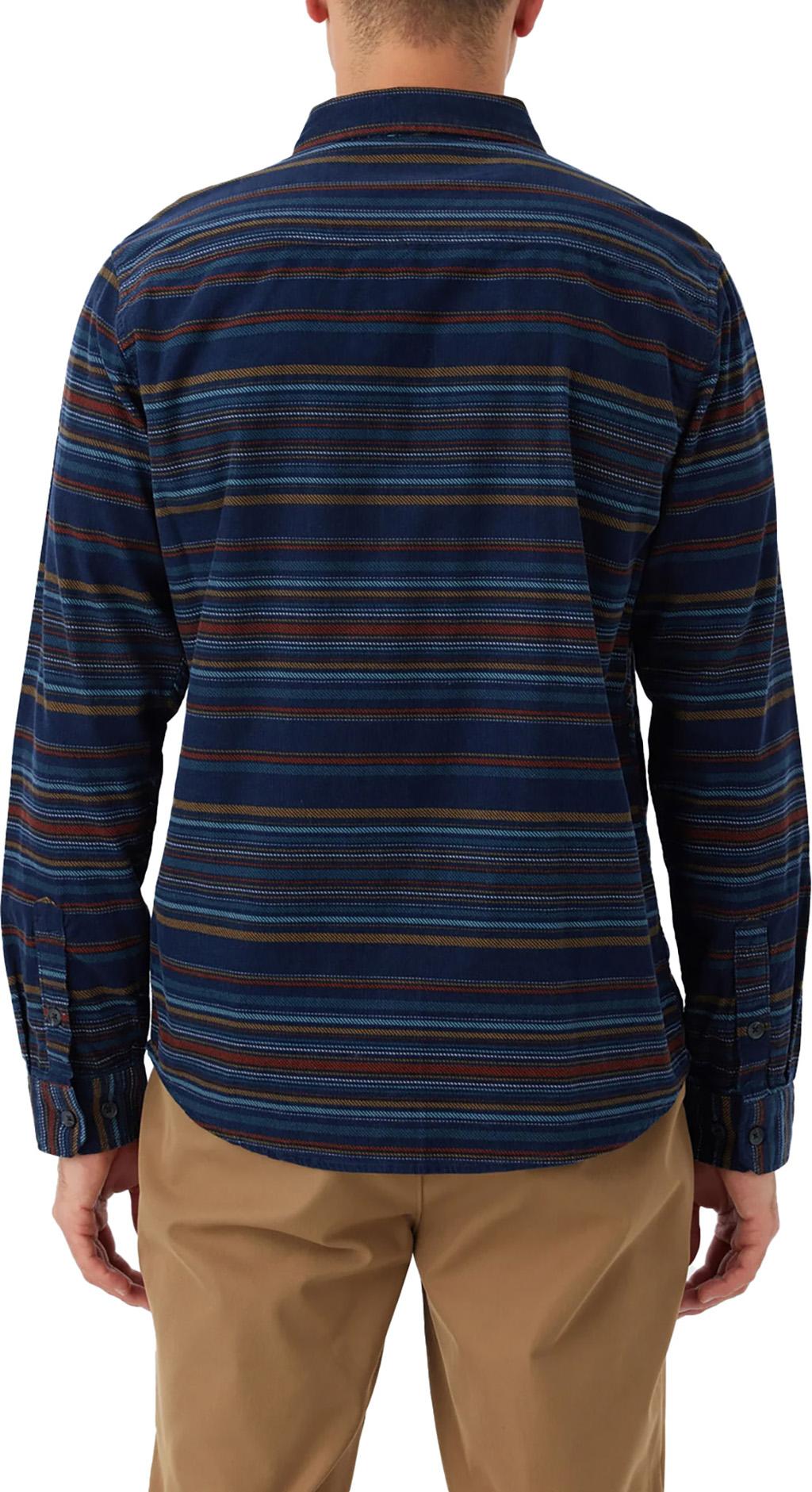 Product gallery image number 3 for product Caruso Stripe Corduroy Long Sleeve Shirt - Men's
