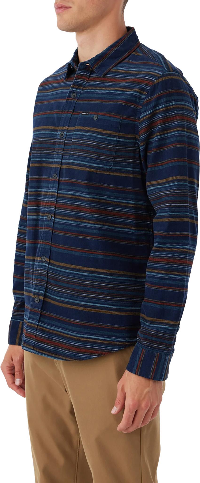 Product gallery image number 4 for product Caruso Stripe Corduroy Long Sleeve Shirt - Men's