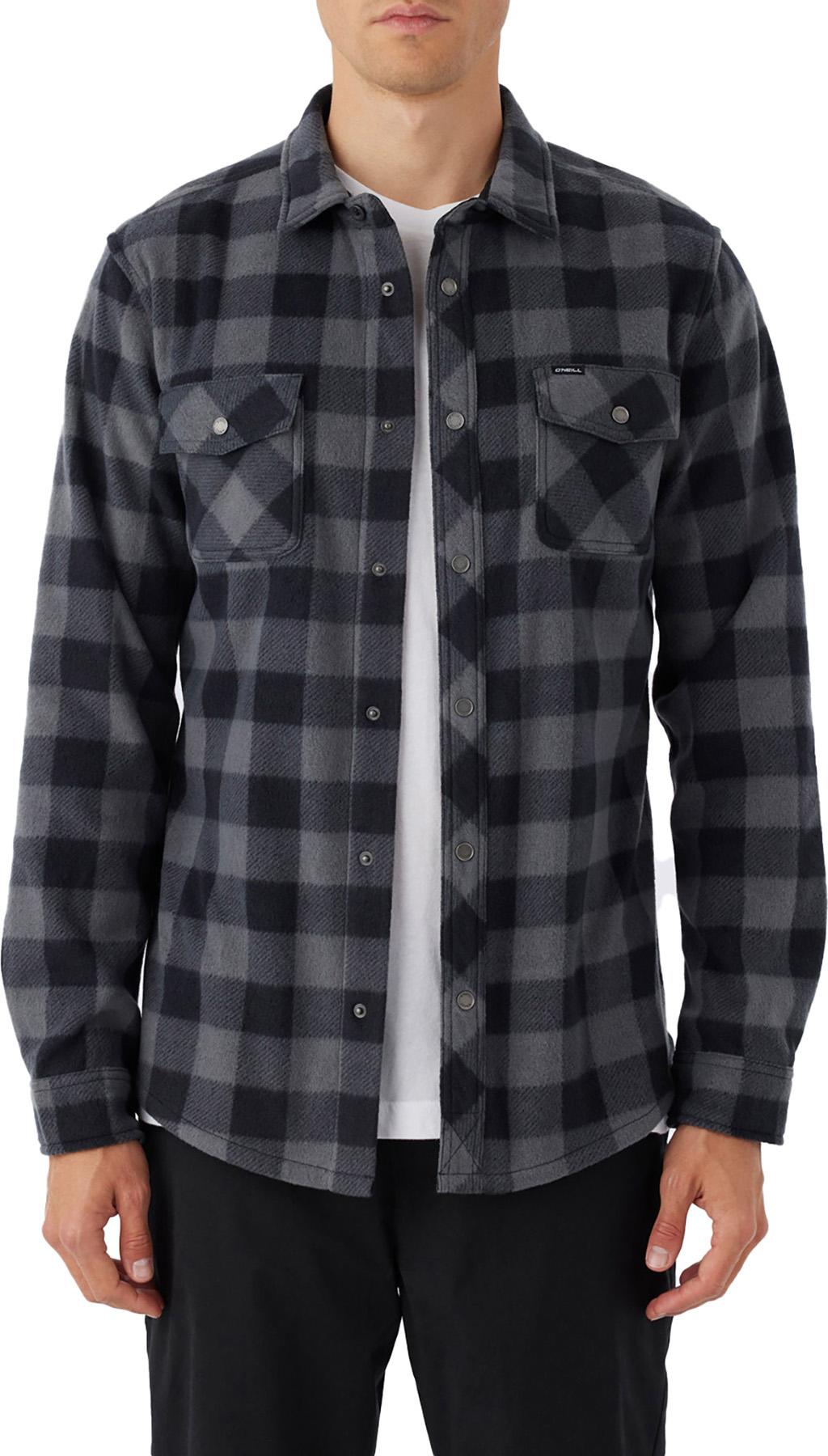 Product gallery image number 5 for product Glacier Plaid Superfleece Shirt - Men's