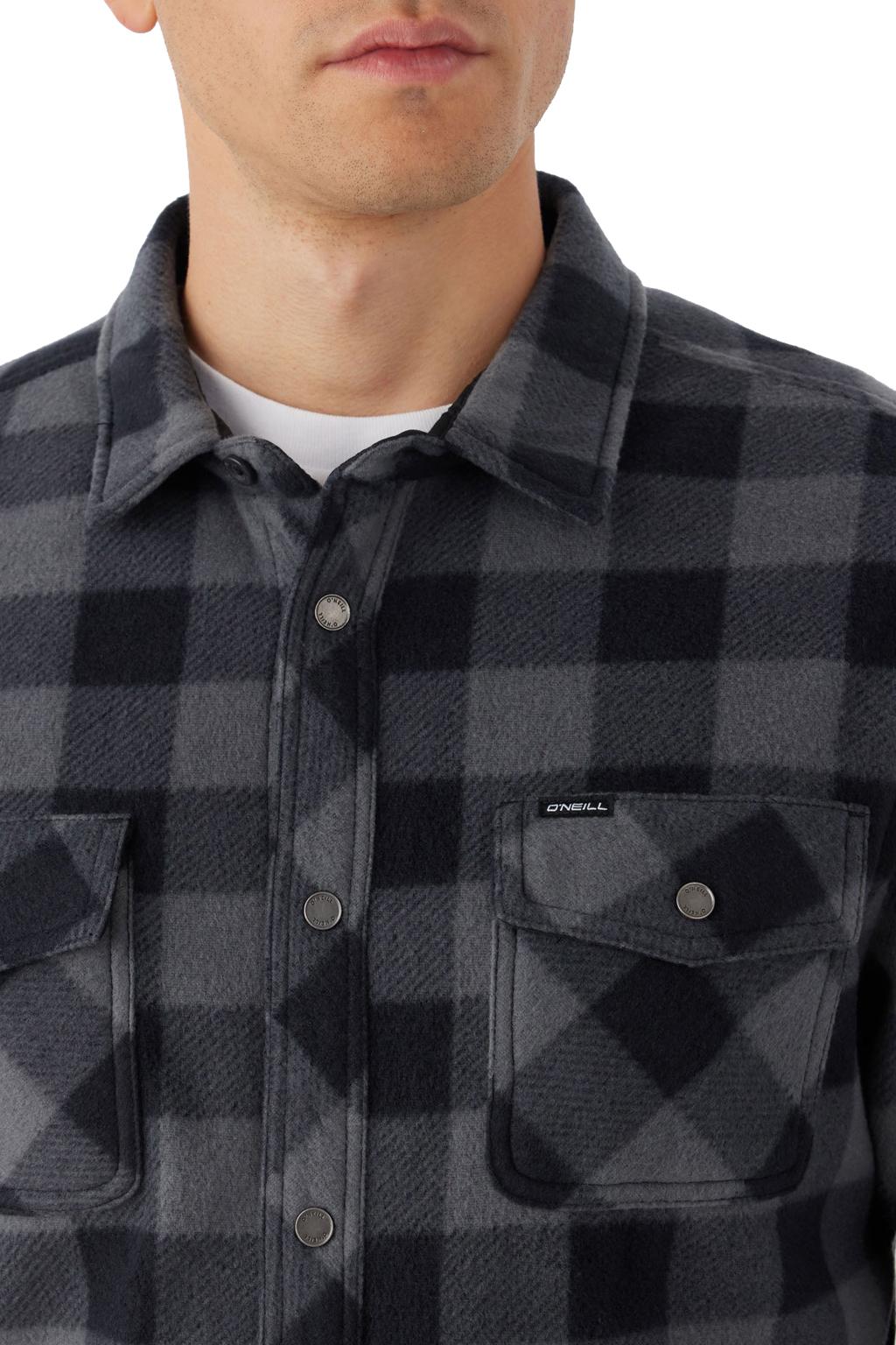 Product gallery image number 3 for product Glacier Plaid Superfleece Shirt - Men's