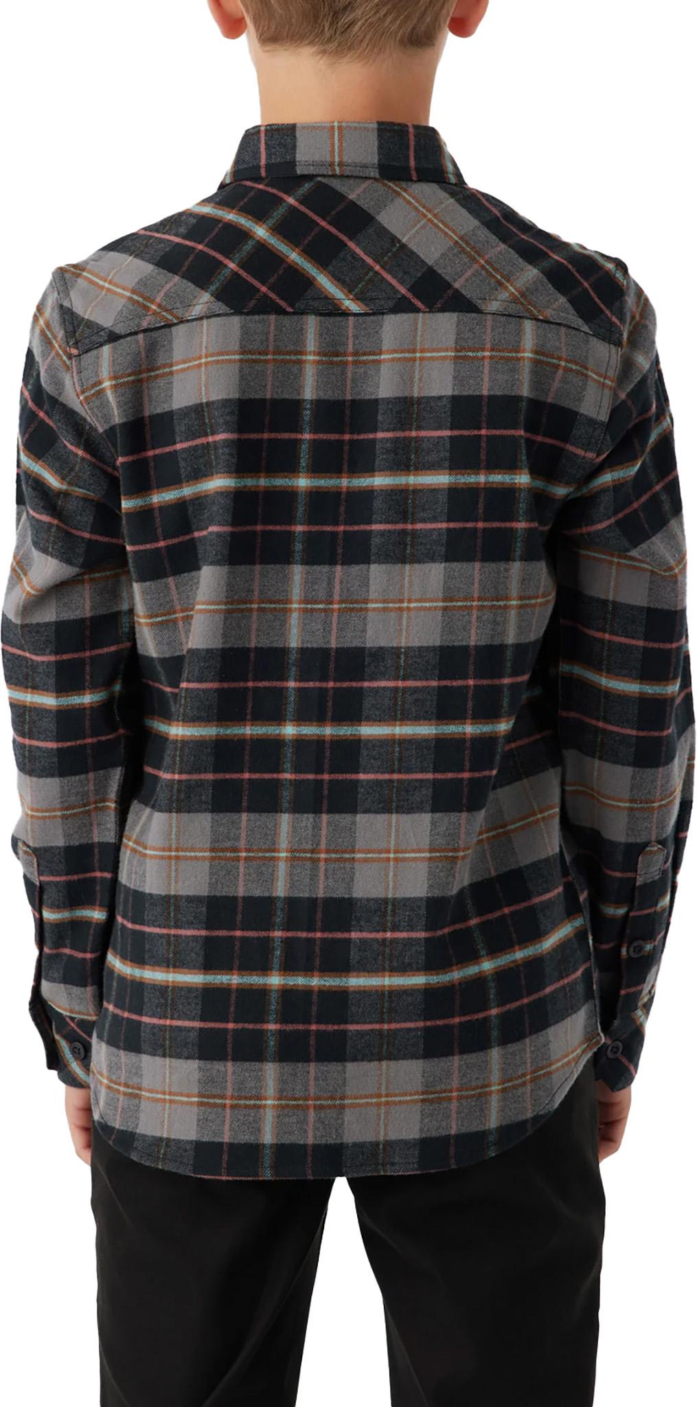 Product gallery image number 3 for product Redmond Plaid Stretch Flannel Shirt - Boys