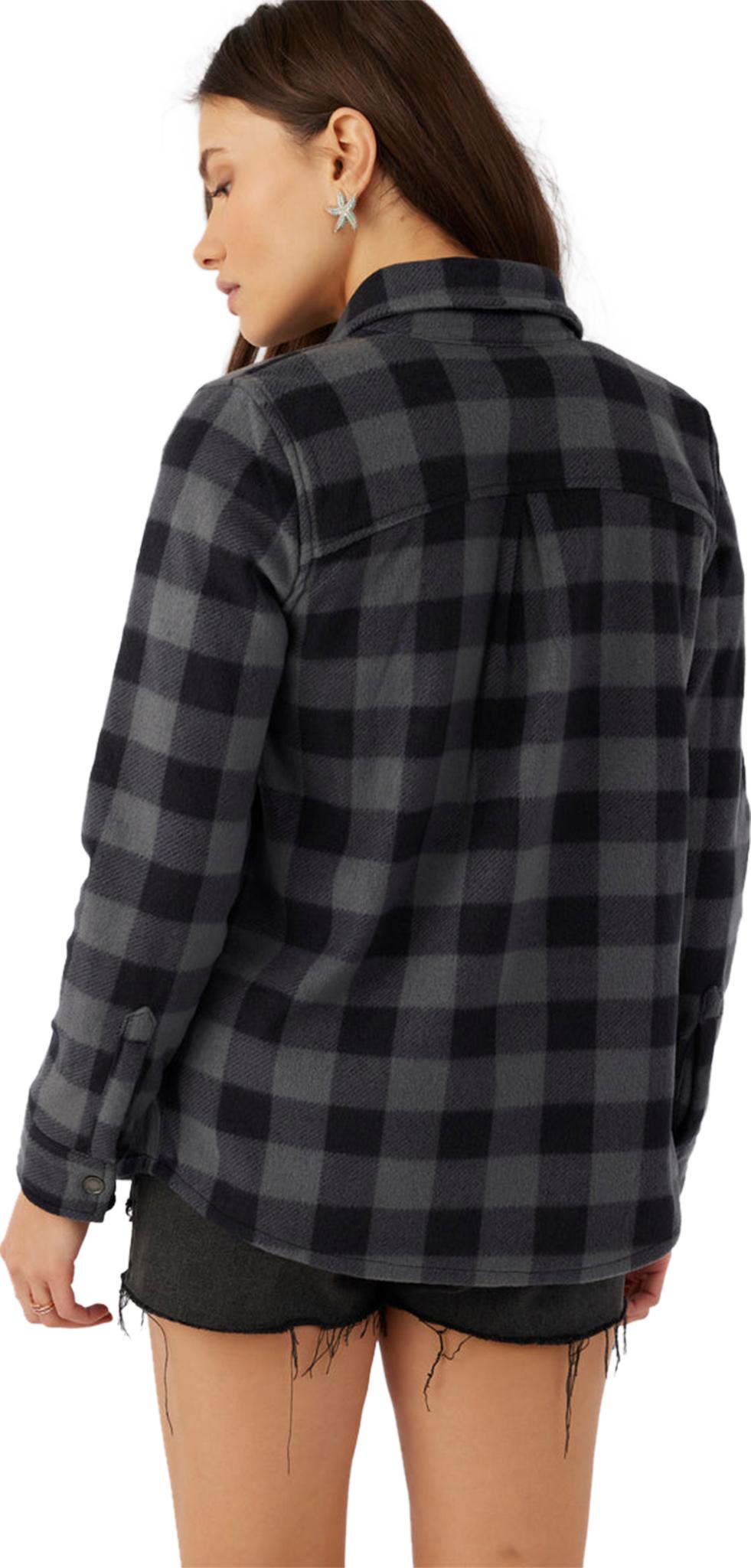Product gallery image number 3 for product Zuma Superfleece Plaid Woven Shirt Jacket - Women's