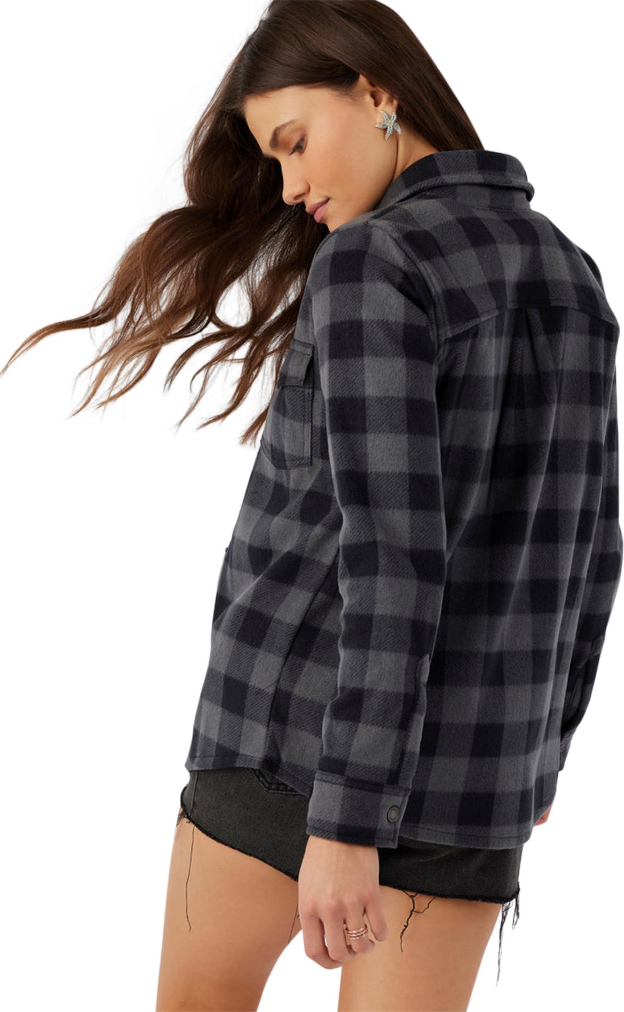 Product gallery image number 10 for product Zuma Superfleece Plaid Woven Shirt Jacket - Women's