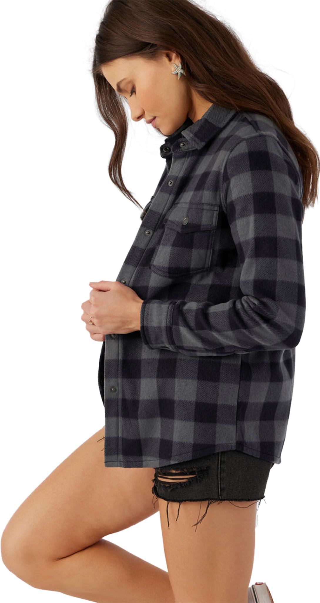 Product gallery image number 9 for product Zuma Superfleece Plaid Woven Shirt Jacket - Women's