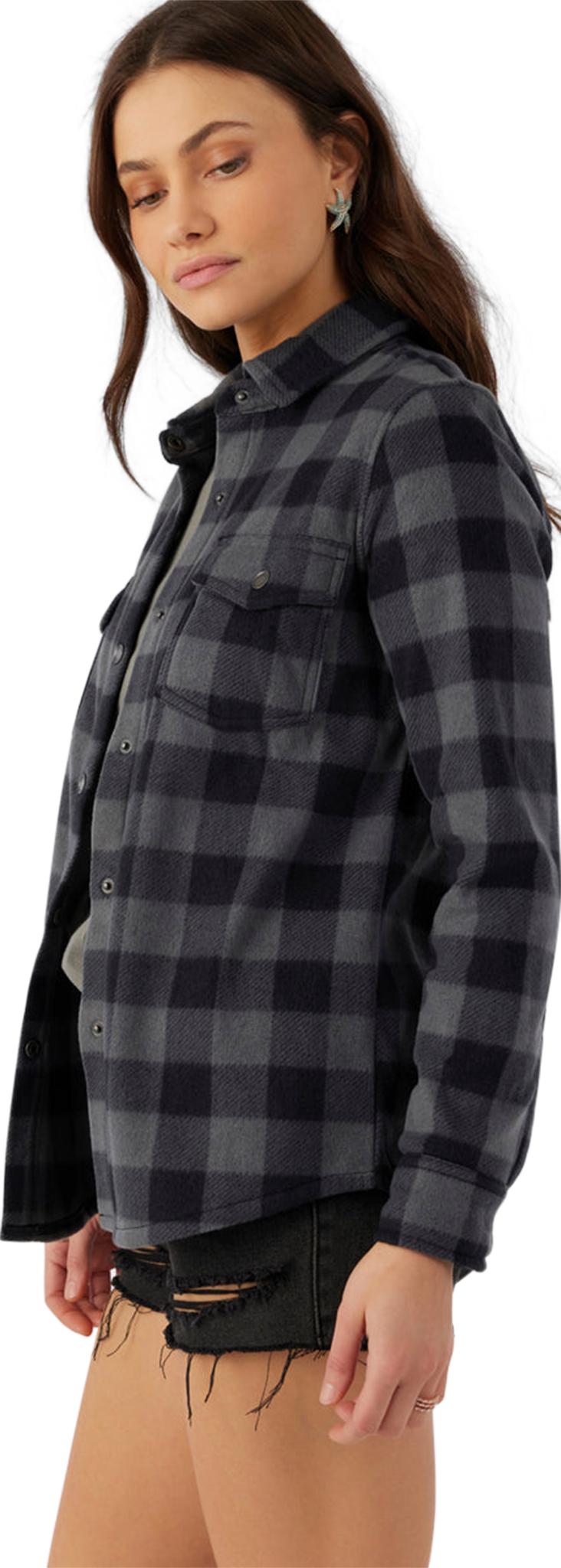 Product gallery image number 11 for product Zuma Superfleece Plaid Woven Shirt Jacket - Women's