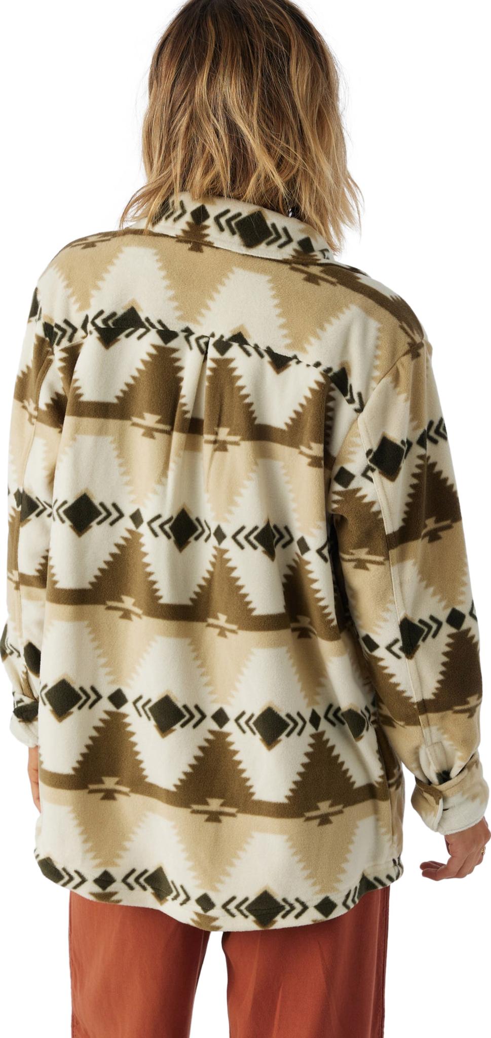 Product gallery image number 4 for product Collins Printed Superfleece Shirt Jacket - Women's