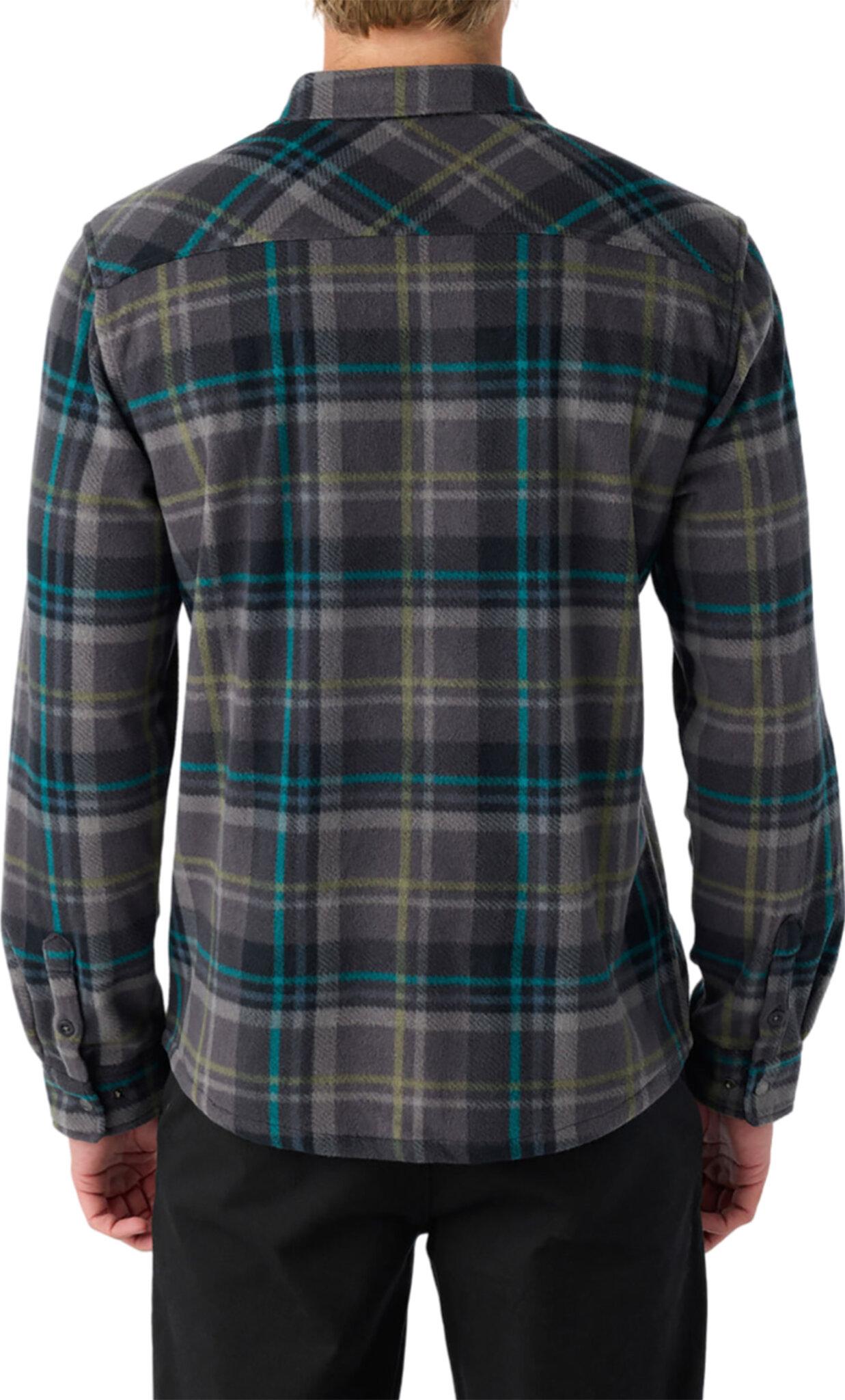 Product gallery image number 2 for product Glacier Plaid Superfleece Long Sleeve Woven Shirt - Men's
