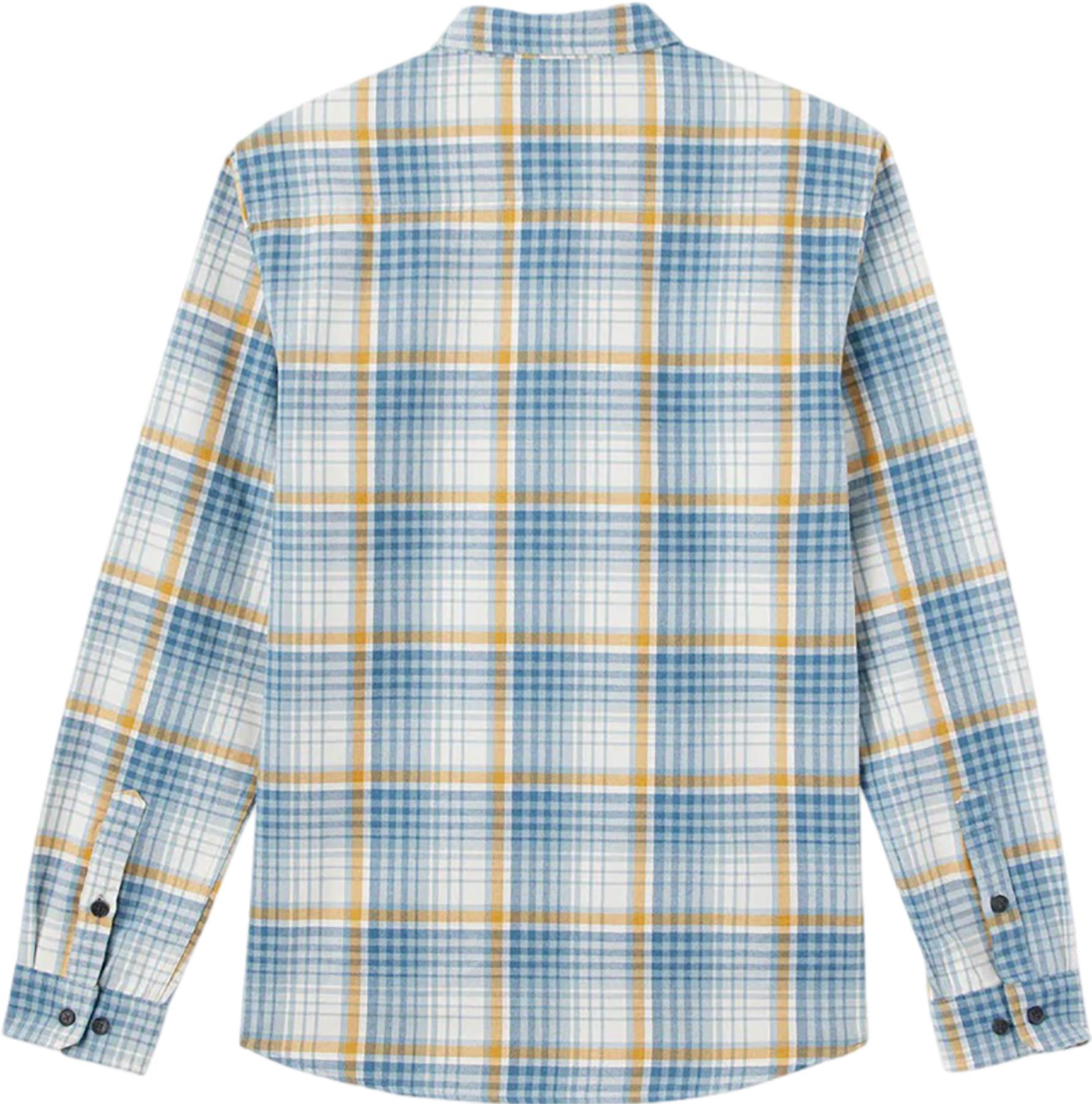 Product gallery image number 4 for product Chemise en flanelle tissée à carreaux Winslow - Homme