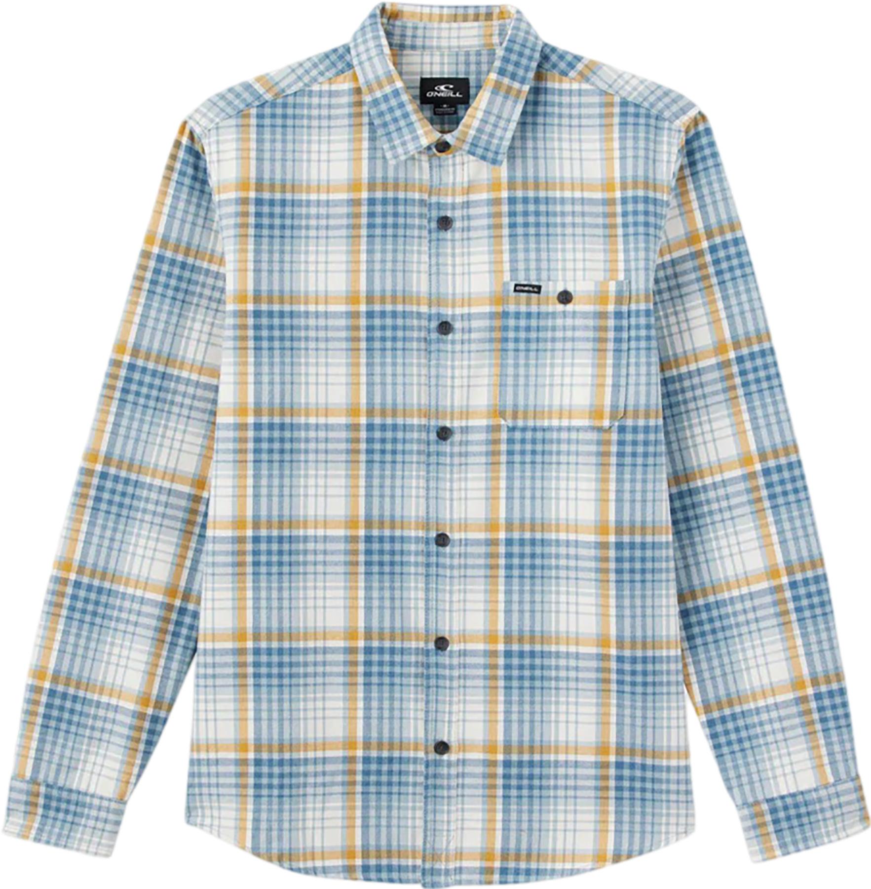 Product gallery image number 1 for product Chemise en flanelle tissée à carreaux Winslow - Homme