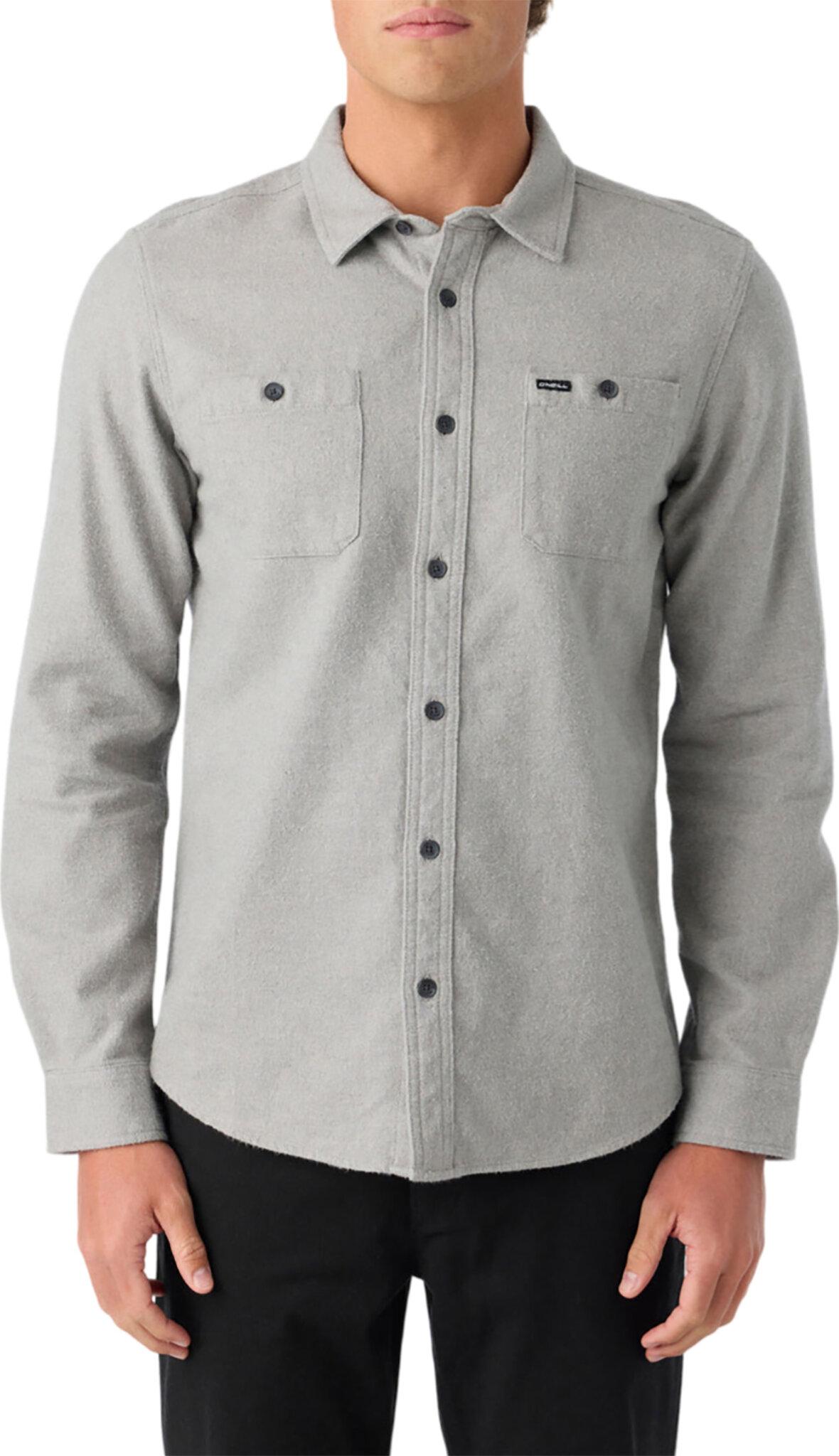 Product gallery image number 3 for product Chemise en flanelle à uni Breakwater - Homme