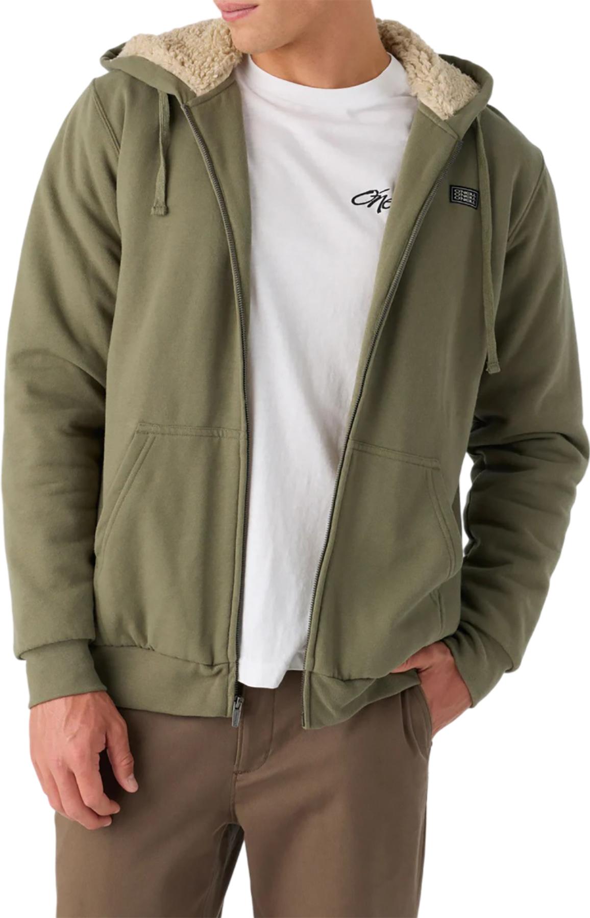 Product gallery image number 3 for product Fifty Two High Pile Lined Fleece Zip-Up Hoodie - Men's