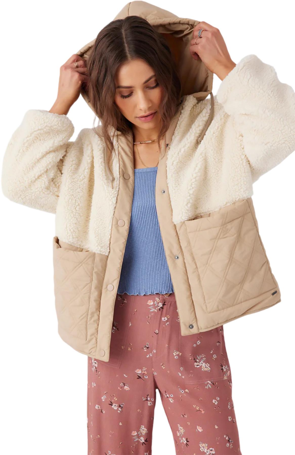 Product gallery image number 4 for product Meena High Pile Quilted Jacket - Women's