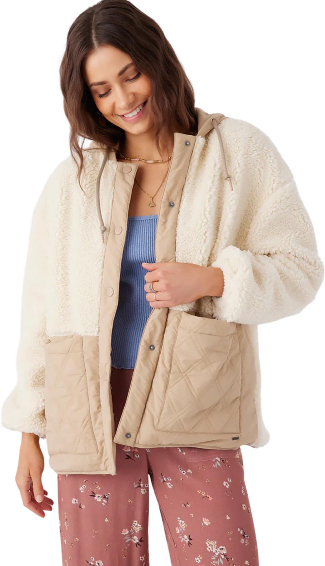 Product gallery image number 3 for product Meena High Pile Quilted Jacket - Women's