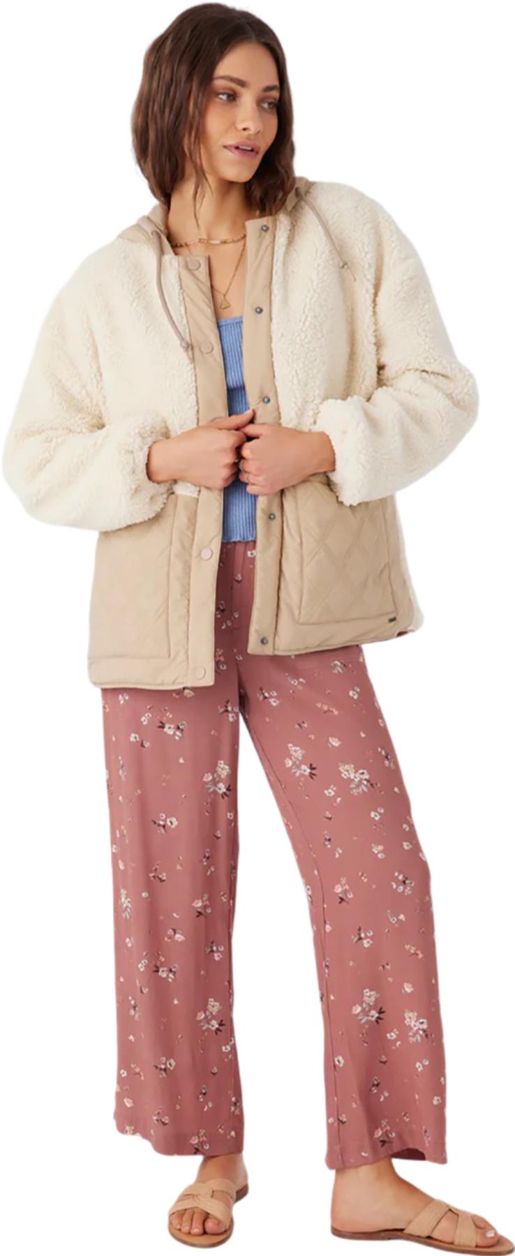 Product gallery image number 1 for product Meena High Pile Quilted Jacket - Women's