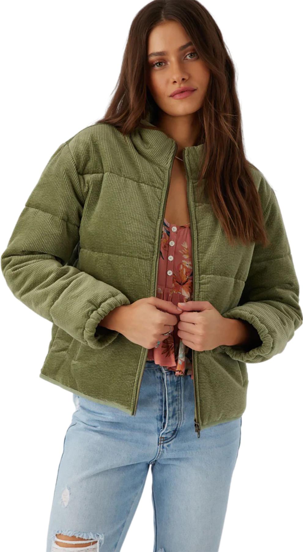 Product gallery image number 2 for product Novah Woven Quilted Corduroy Jacket - Women's