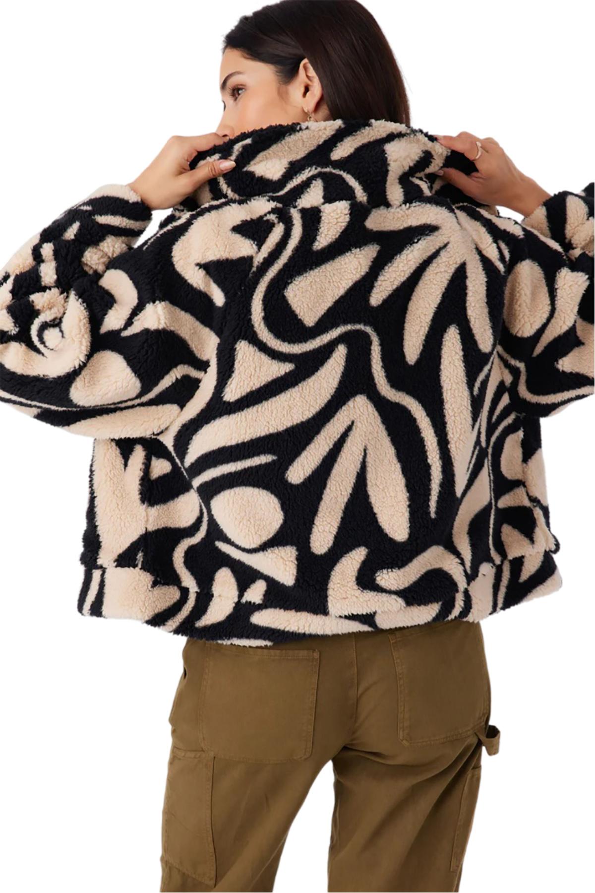 Product gallery image number 4 for product Rori Printed High Pile Jacket - Women's 