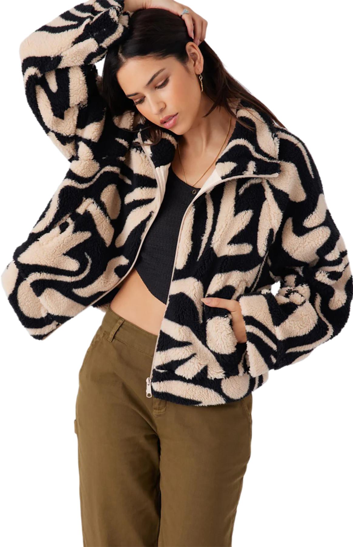 Product gallery image number 3 for product Rori Printed High Pile Jacket - Women's 