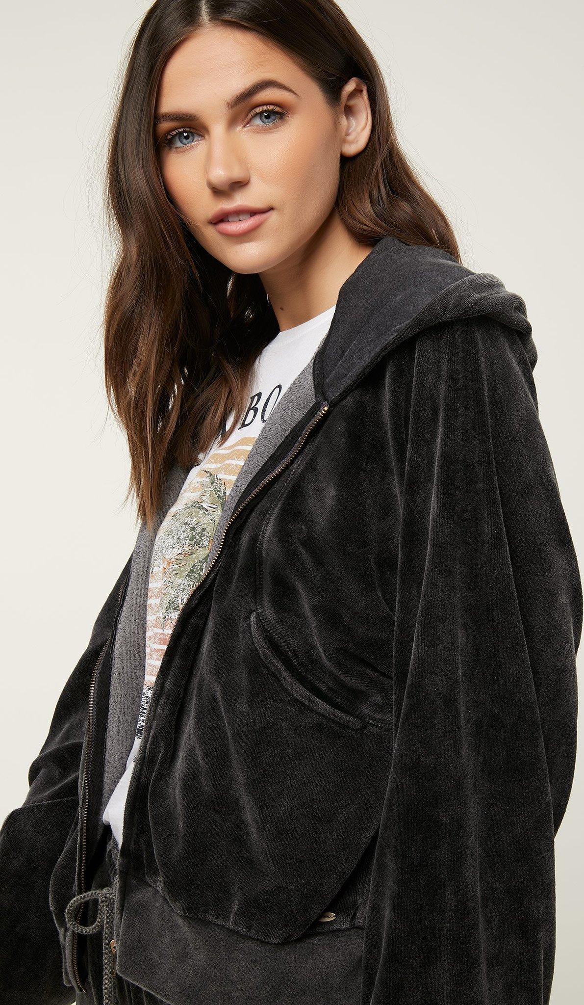 Product gallery image number 5 for product Velvero Zip Fleece Hoodie - Women's