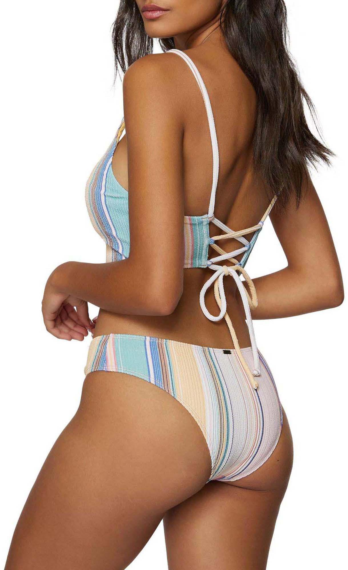Product gallery image number 4 for product Baja Stripe Matira Bottom Swimwear - Women’s 
