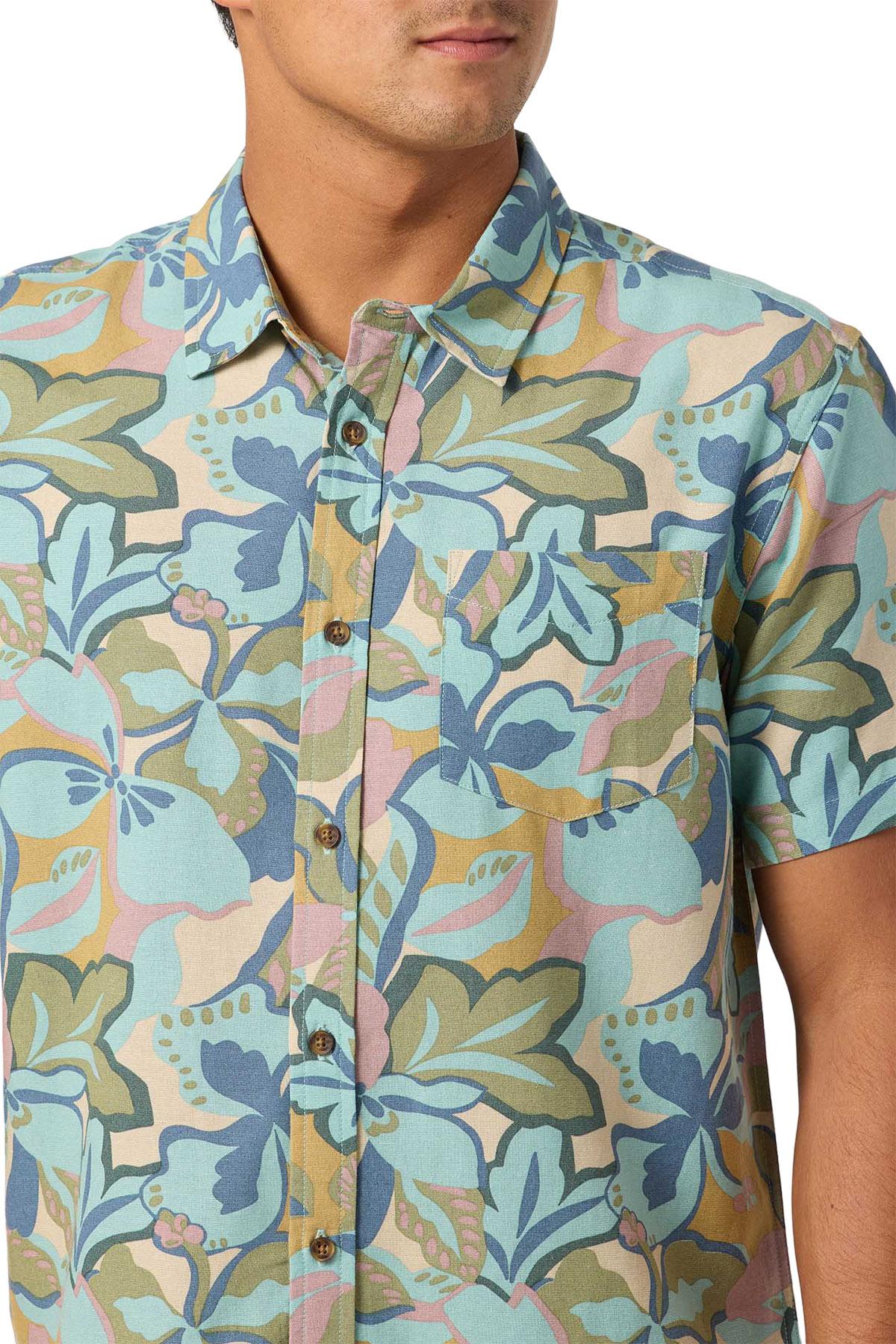 Numéro de l'image de la galerie de produits 2 pour le produit Chemise tissée à manches courtes coupe standard OG Print - Homme