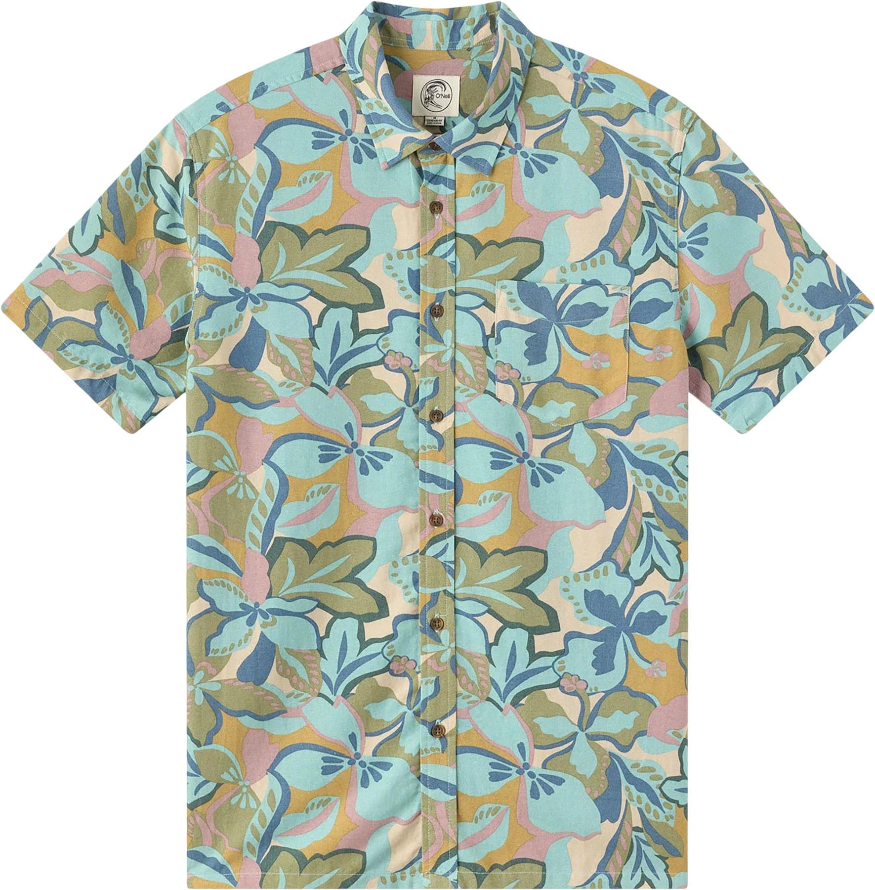 Image de produit pour Chemise tissée à manches courtes coupe standard OG Print - Homme