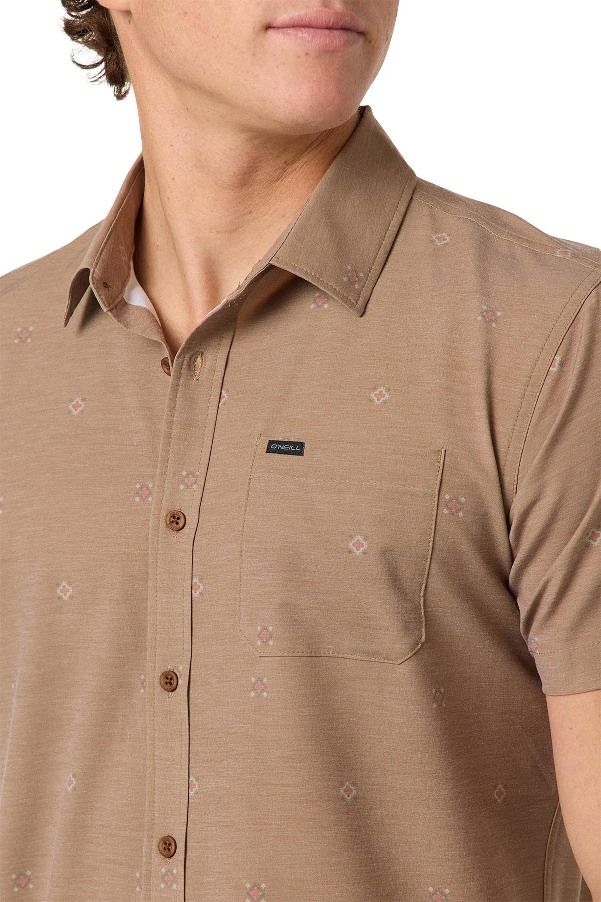 Product gallery image number 6 for product Trvlr Traverse Standard Short Sleeve Woven Shirt - Men's