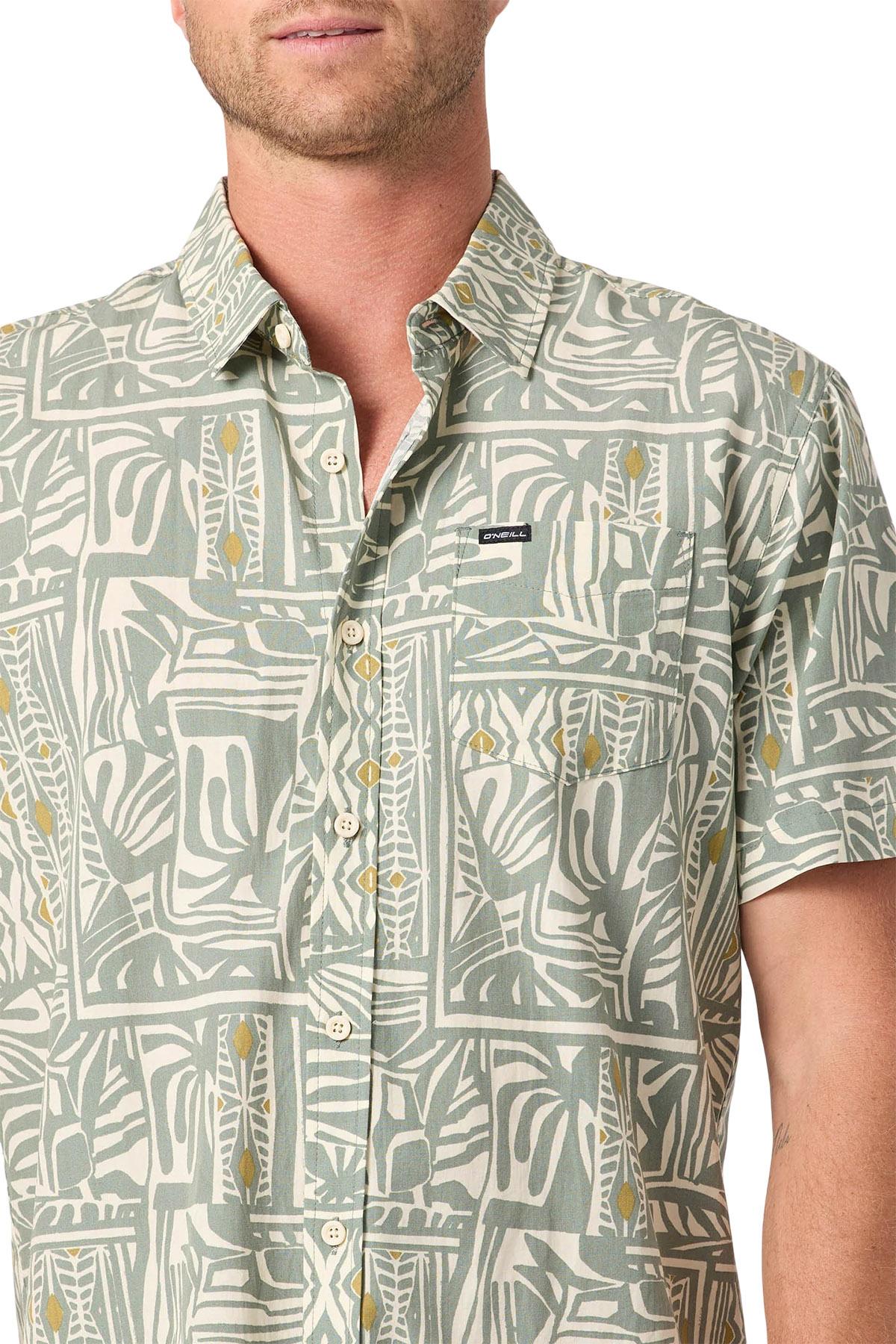Product gallery image number 4 for product Oasis Standard Short Sleeve Woven Shirt - Men's