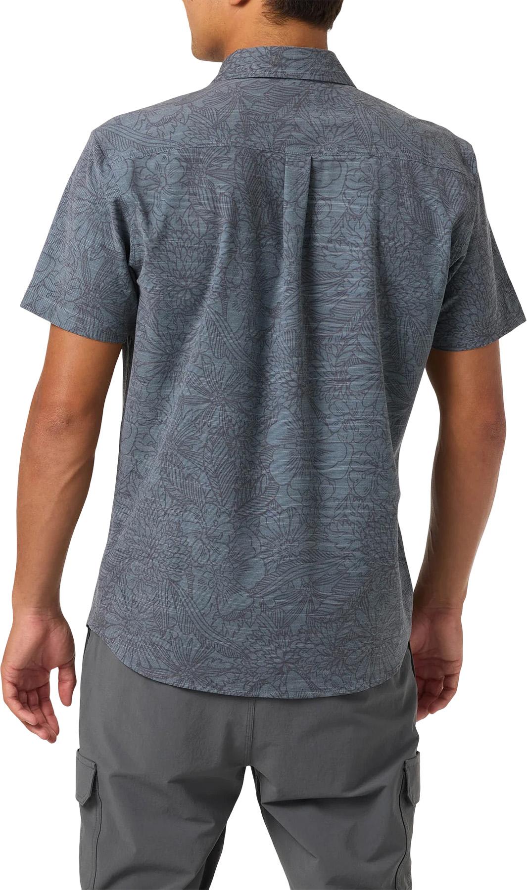 Product gallery image number 2 for product UPF Slub Standard Short Sleeve Woven Shirt - Men's