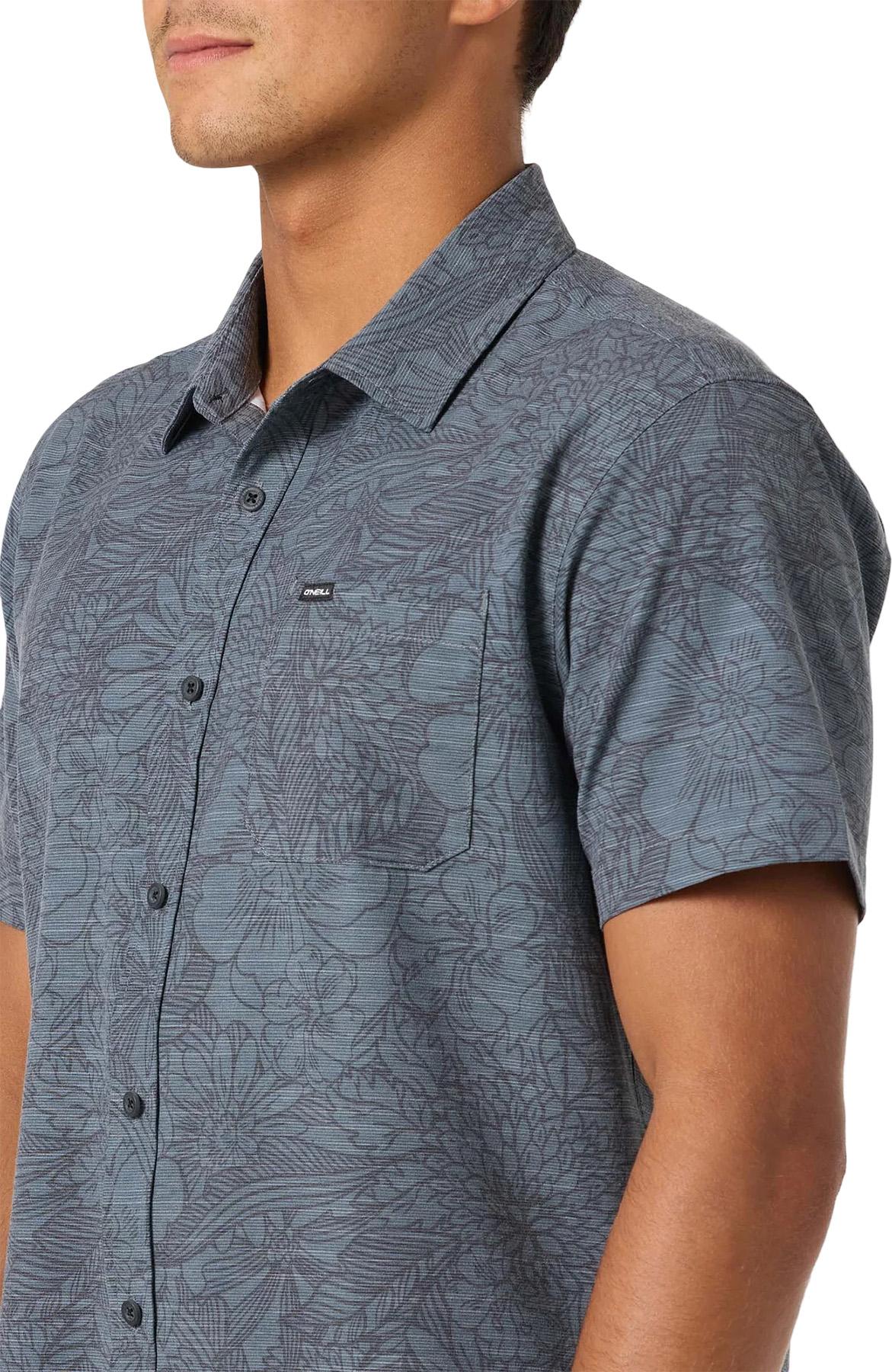 Product gallery image number 3 for product UPF Slub Standard Short Sleeve Woven Shirt - Men's