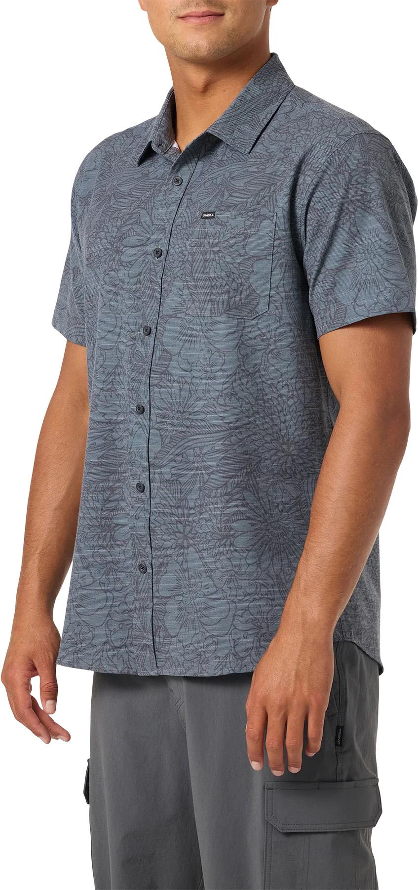 Product gallery image number 4 for product UPF Slub Standard Short Sleeve Woven Shirt - Men's