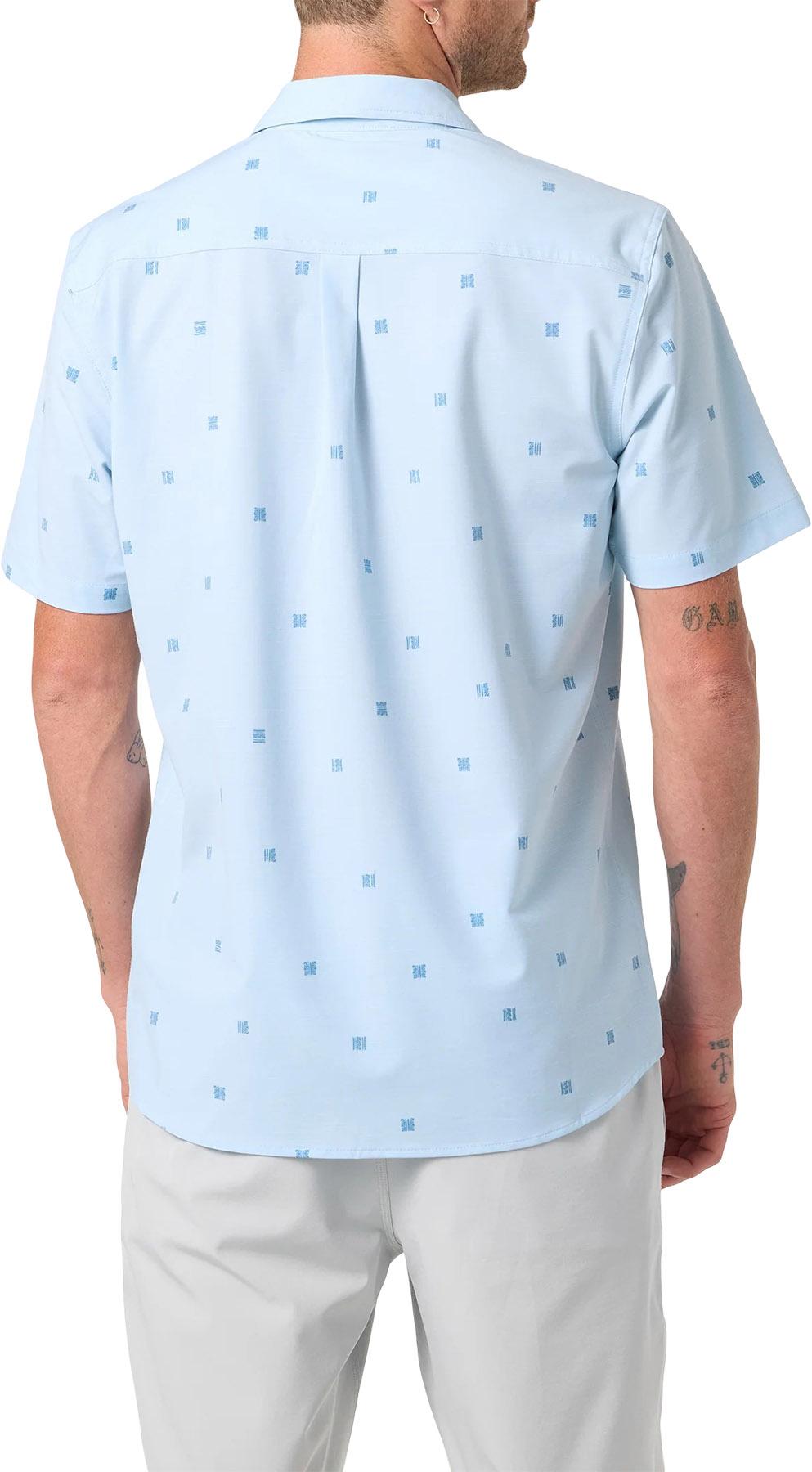 Product gallery image number 2 for product Upf Slub Relaxed Short Sleeve Woven Shirt - Men's