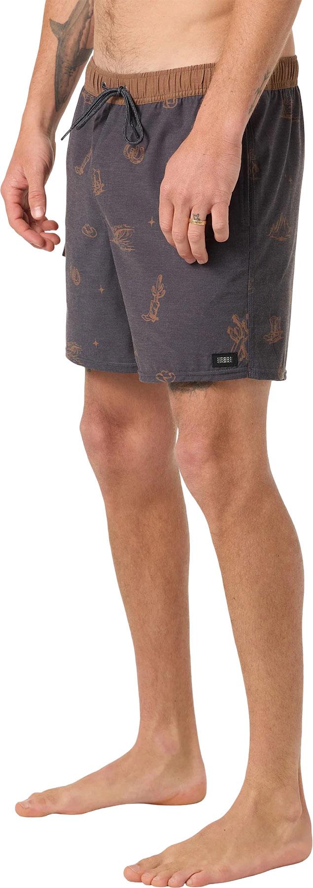 Product gallery image number 2 for product Hermosa Retro Lined Volley Swim Trunks 17" - Men's