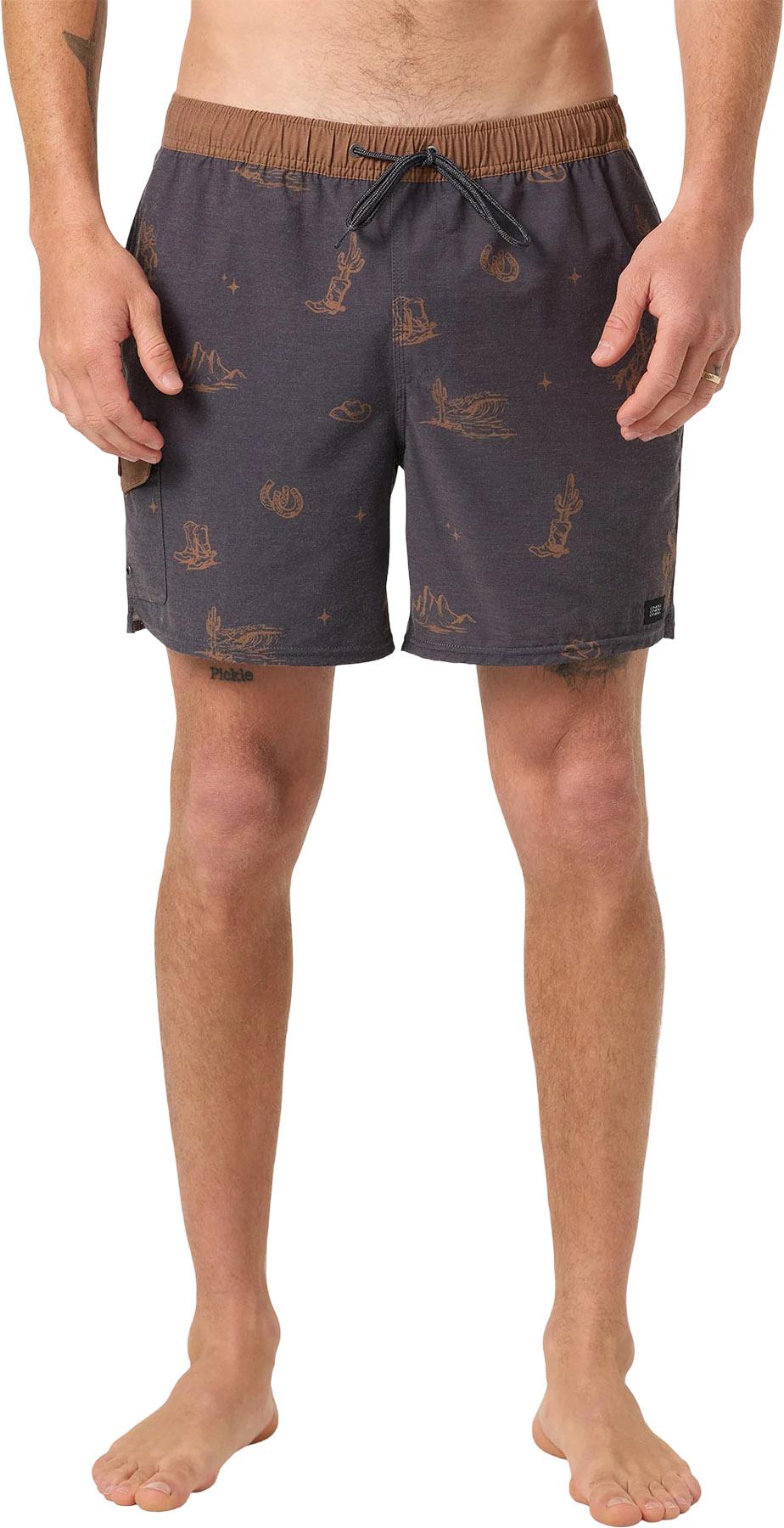 Product image for Hermosa Retro Lined Volley Swim Trunks 17" - Men's