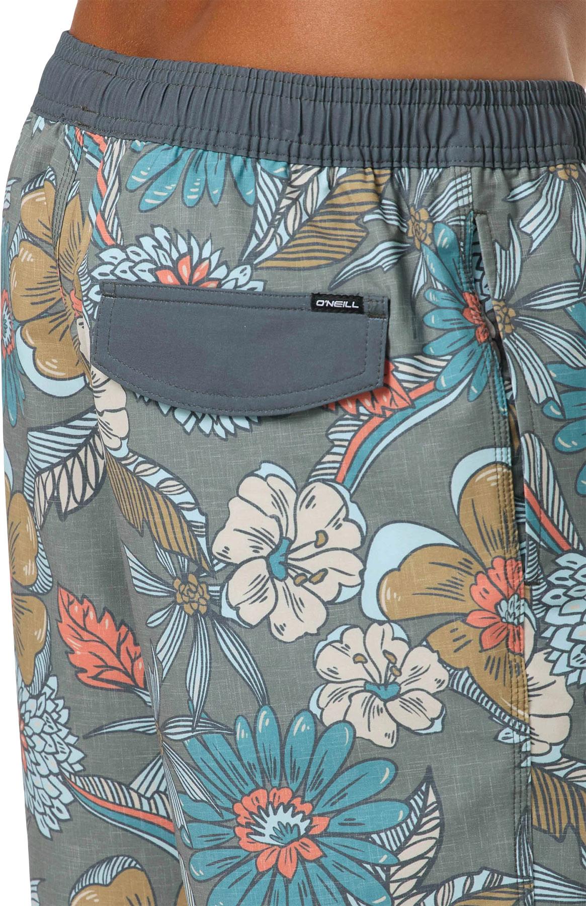 Product gallery image number 5 for product Hermosa Elastic Waist Lined Swim Trunks 17" - Men's