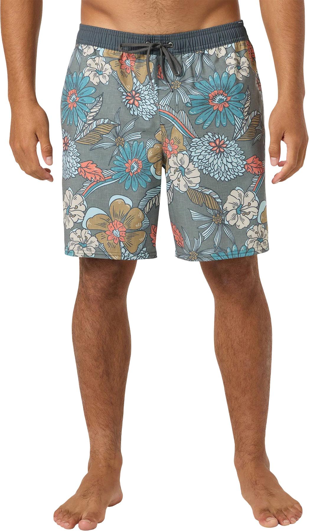 Product gallery image number 4 for product Hermosa Elastic Waist Lined Swim Trunks 17" - Men's