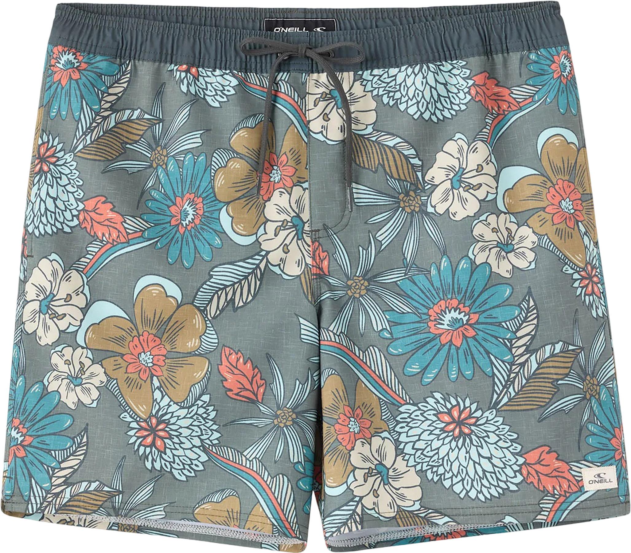 Product image for Hermosa Elastic Waist Lined Swim Trunks 17" - Men's