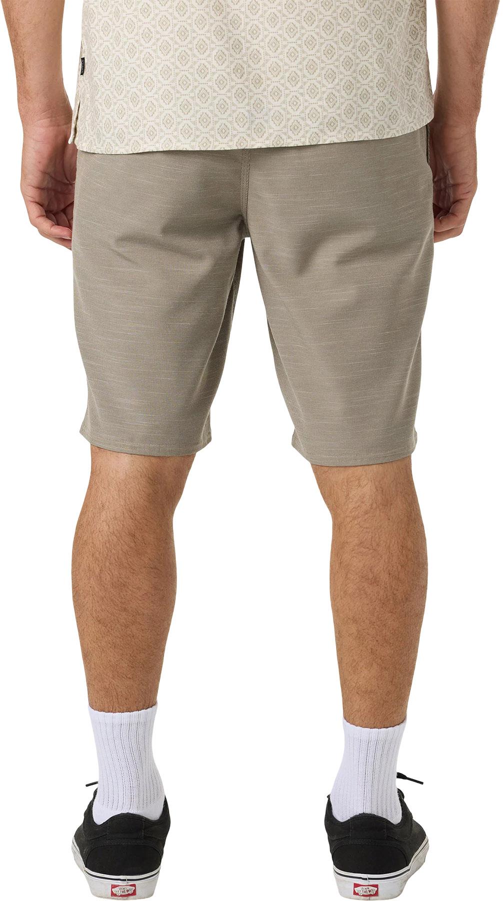 Product gallery image number 3 for product Portola Slub Check Hybrid Shorts 20" - Men's