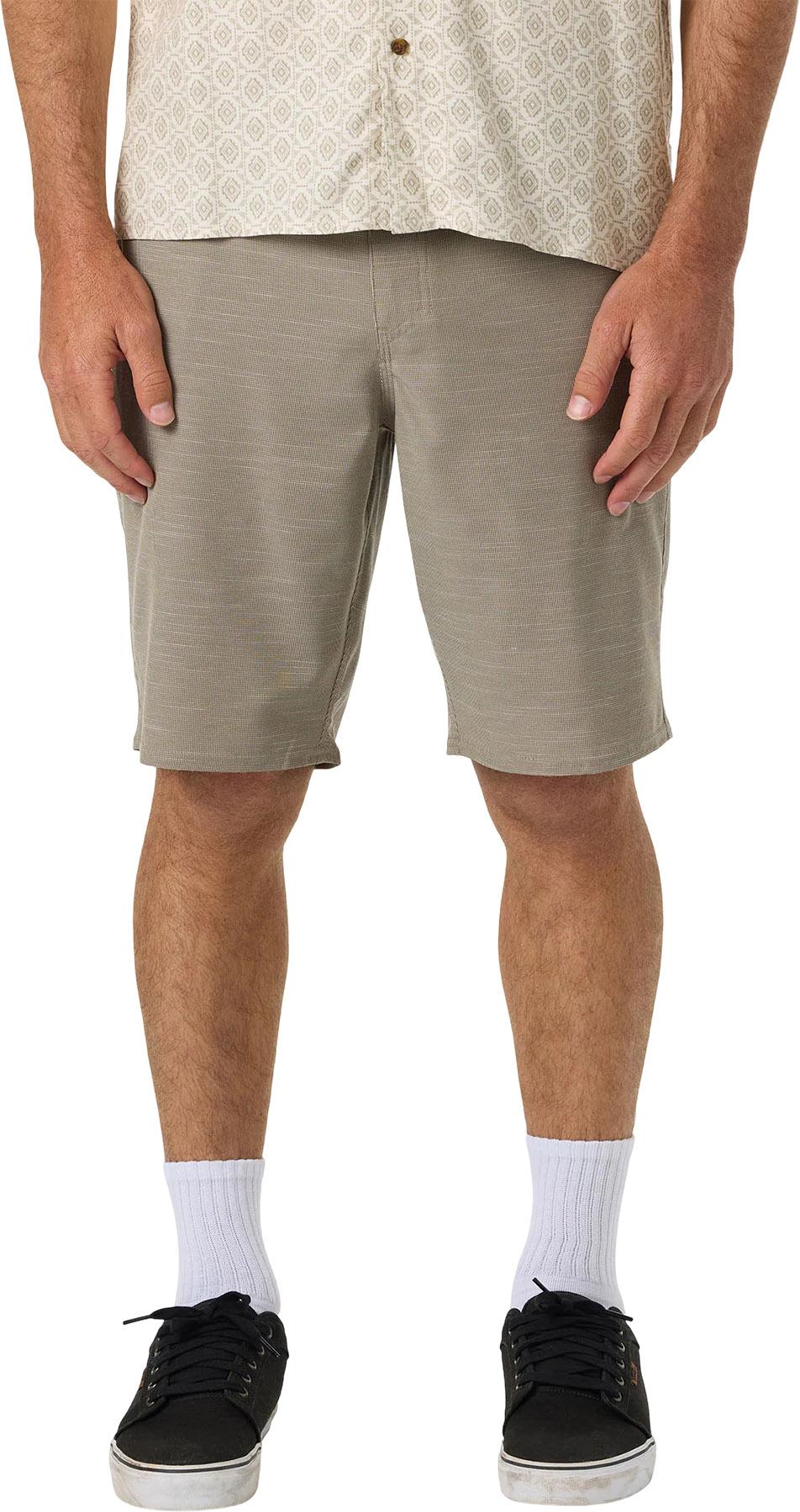 Product gallery image number 5 for product Portola Slub Check Hybrid Shorts 20" - Men's