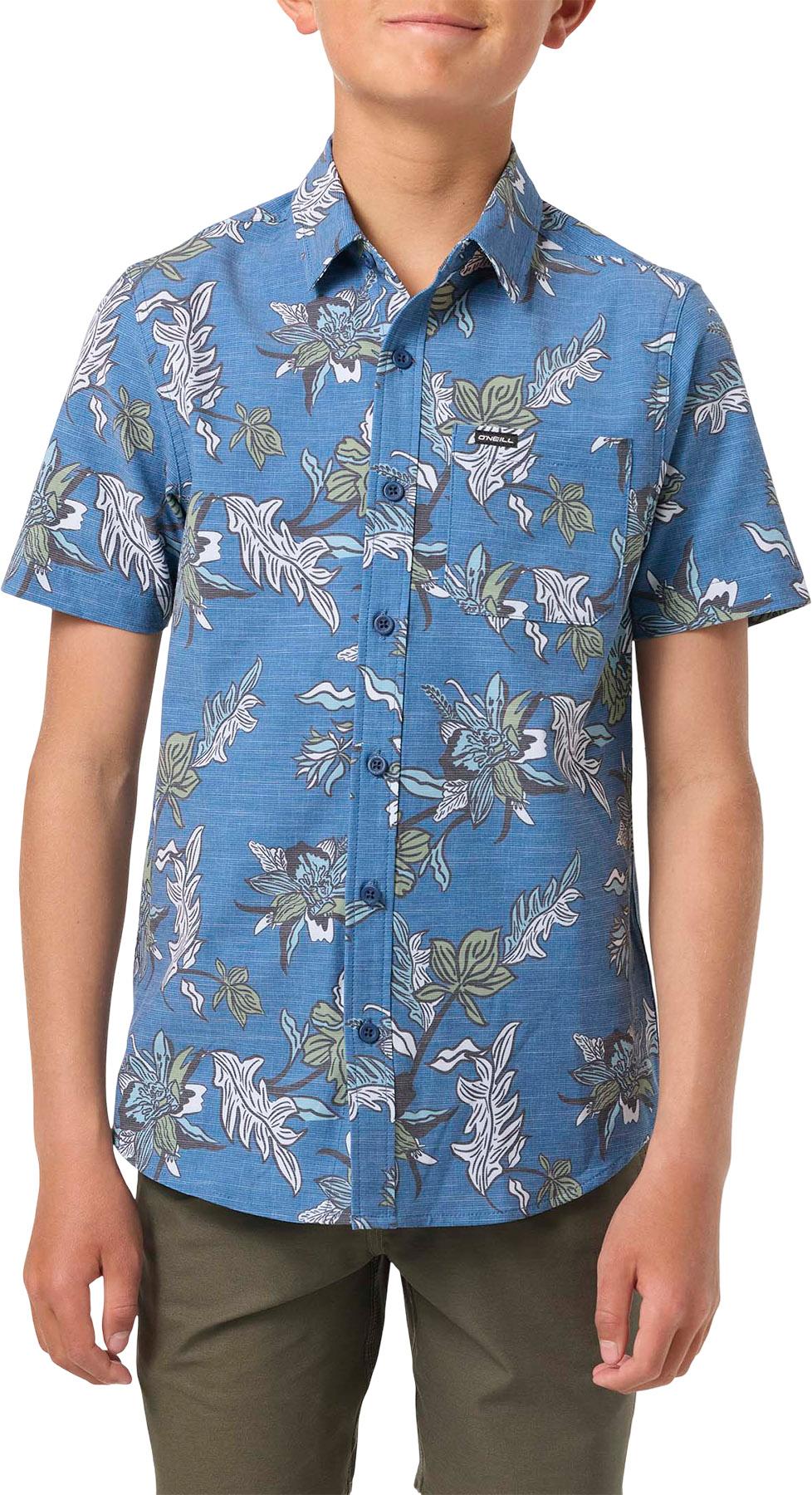 Product gallery image number 4 for product Upf Slub Standard Short Sleeve Shirt - Boy's