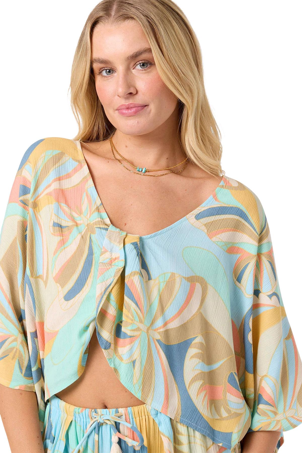 Product gallery image number 3 for product Anna Top Printed Coverup - Women's