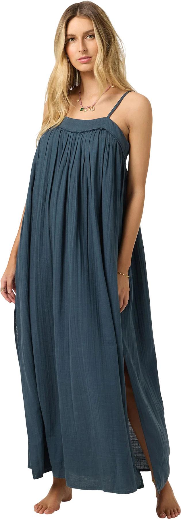 Product gallery image number 5 for product Saltwater Solids Sai Coverup Maxi Dress - Women's