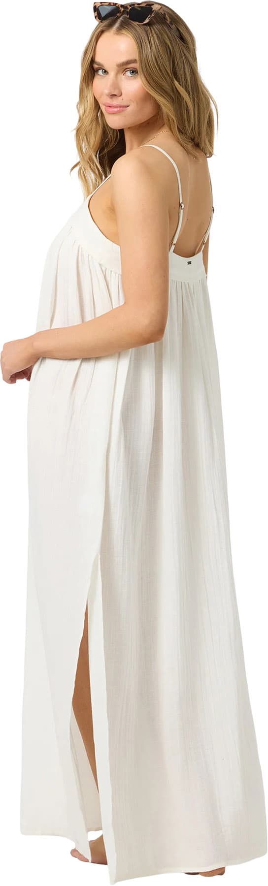 Numéro de l'image de la galerie de produits 5 pour le produit Robe longue cache-maillot Saltwater Solids Sai - Femme