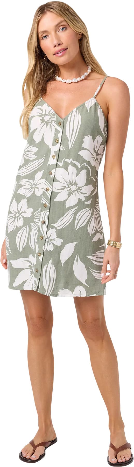 Product gallery image number 4 for product ATLEE FLORAL MINI DRESS - Ladies