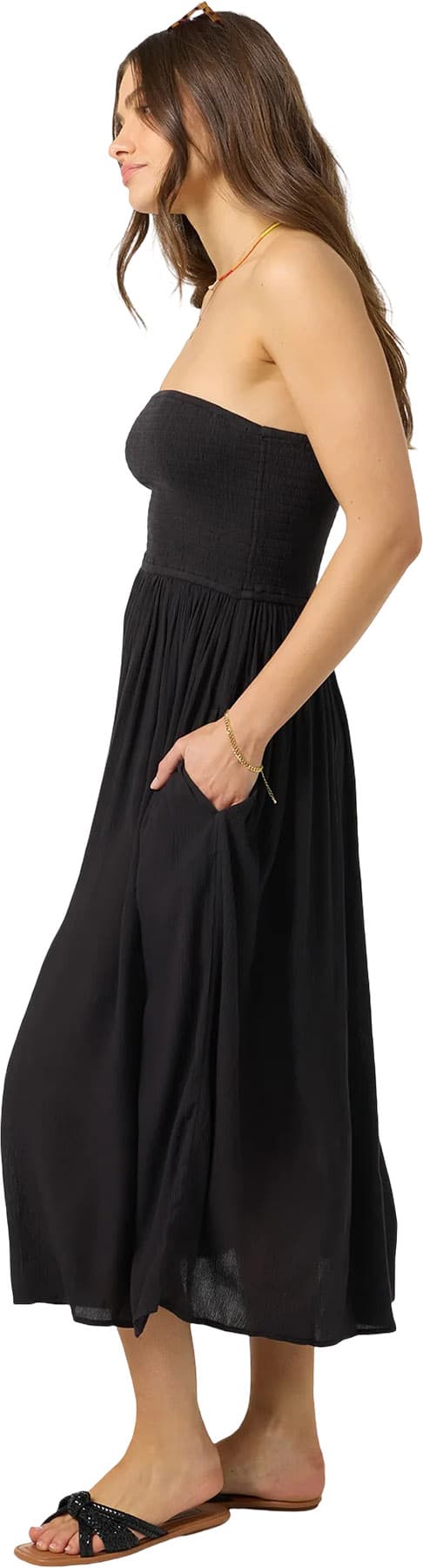 Product gallery image number 2 for product Robe mi-longue Piper - Femme