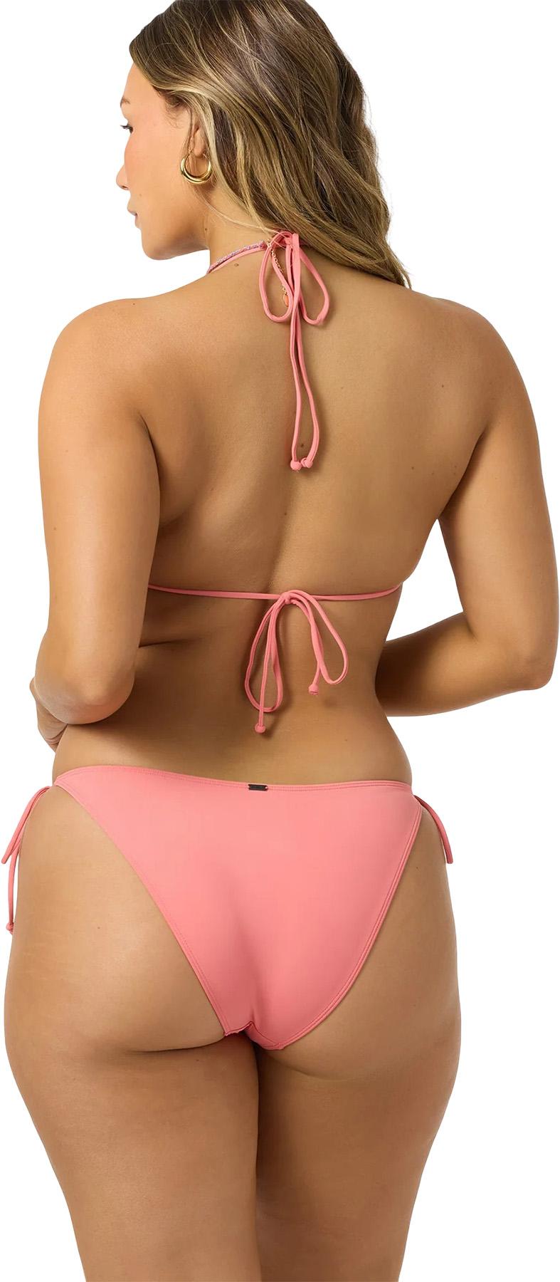 Product gallery image number 2 for product Saltwater Solids Maracas Side Tie Bikini Bottom - Women's