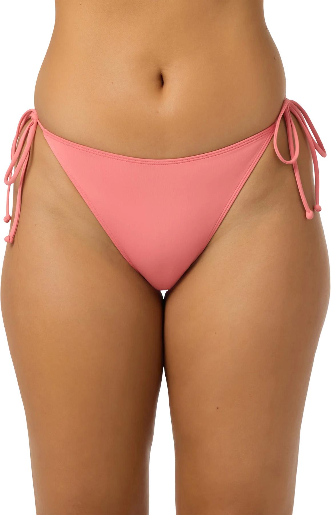 Product gallery image number 4 for product Saltwater Solids Maracas Side Tie Bikini Bottom - Women's