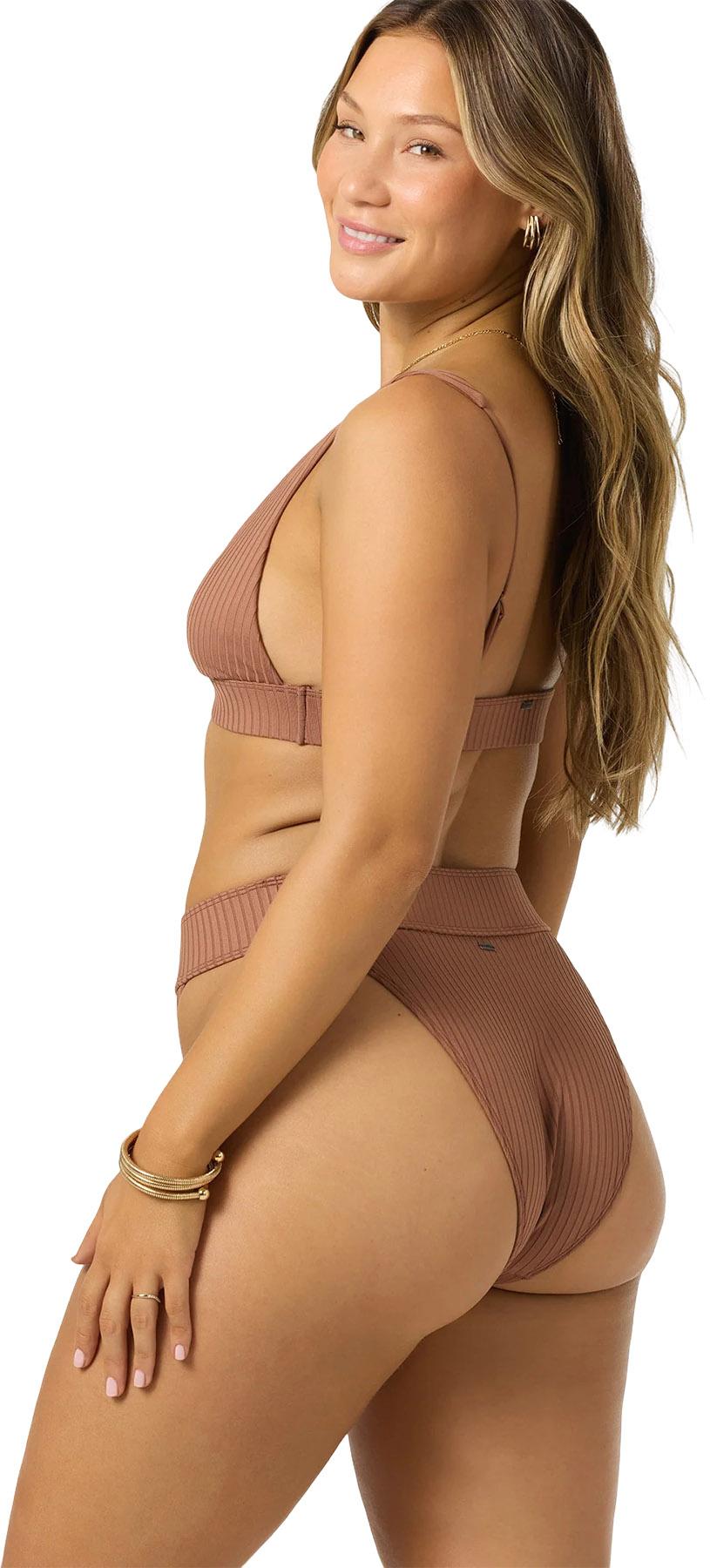 Product gallery image number 2 for product Bas de bikini taille haute Shorebreak Rib Santa Barbara - Femme  