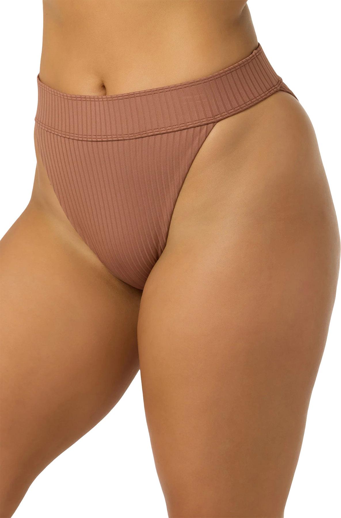 Product gallery image number 6 for product Bas de bikini taille haute Shorebreak Rib Santa Barbara - Femme  