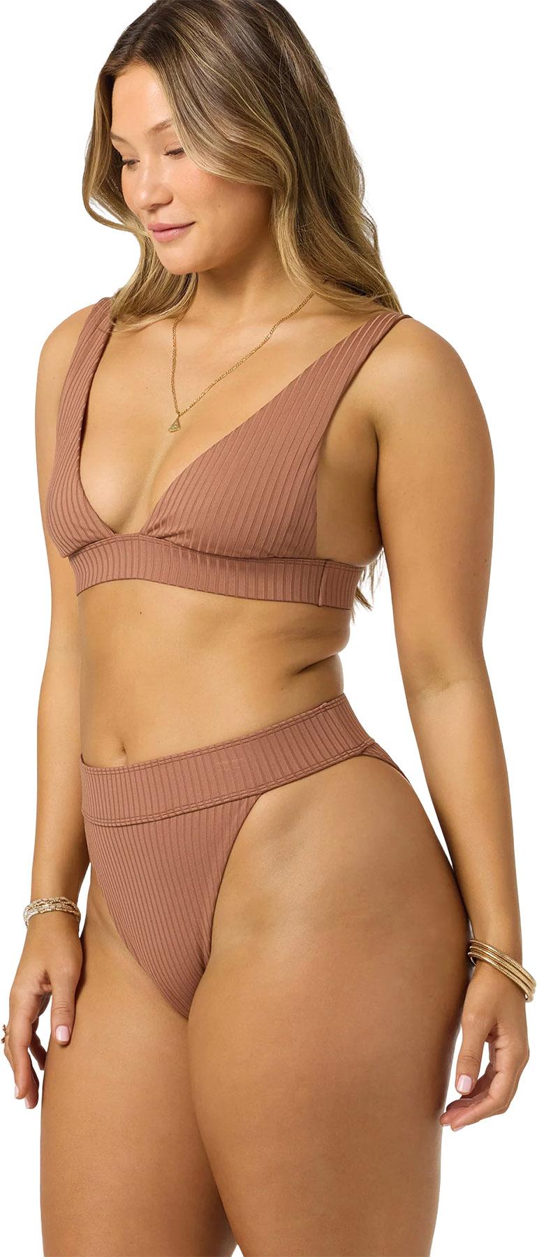 Product gallery image number 7 for product Bas de bikini taille haute Shorebreak Rib Santa Barbara - Femme  